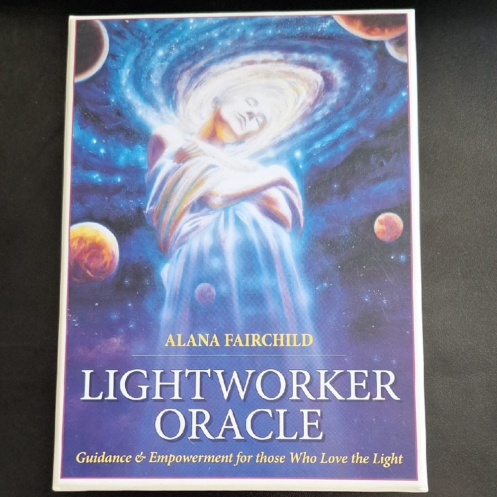 Blue and White Cosmic Card Game
